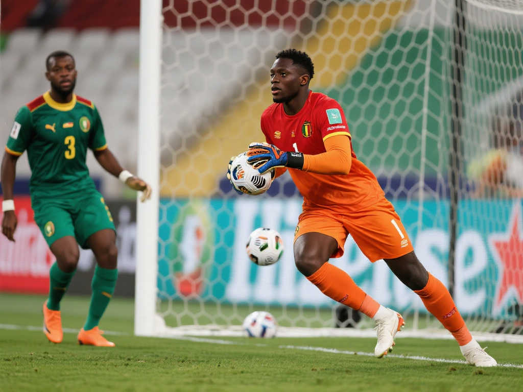 奥纳纳非洲杯之旅落幕:12天仅出场1次,0扑救失3球表现低迷 奥纳纳非洲杯之旅落幕:12天仅出场1次,0扑救失3球表现低迷